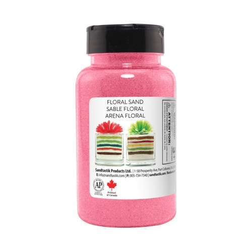 Floral Colored Sand - Pink - 22 oz (623 g) Bottle